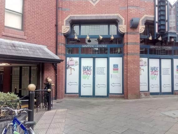 The site of the proposed escape room complex