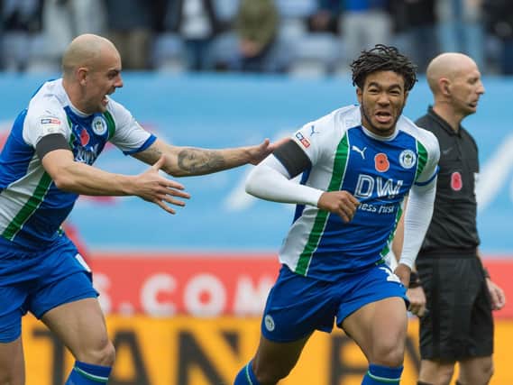 Reece James celebrates his goal on Sunday