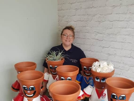 Krafty Pots is making mascots for companies and individuals across the borough