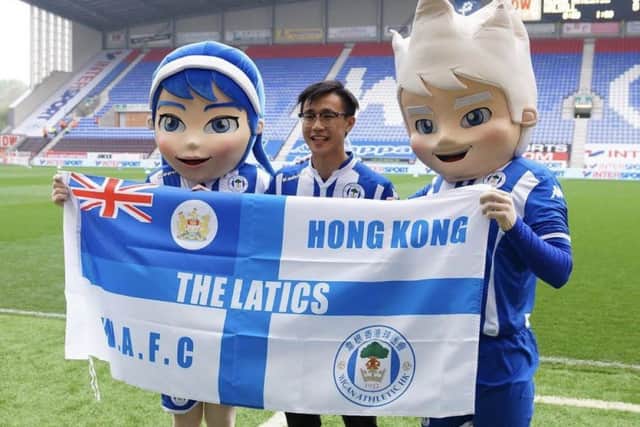 Gallen Leung says Wigan Athletic make him feel welcome
