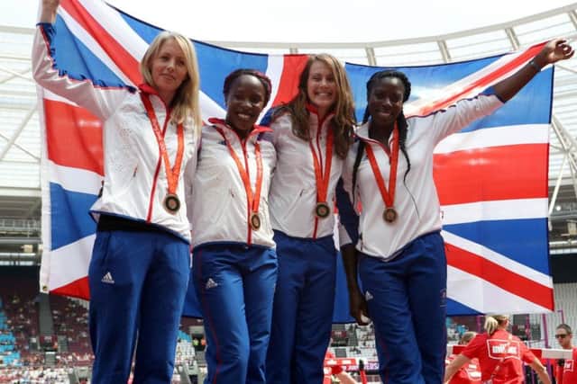 Okoro received her upgraded Olympic medal almost a decade after the race