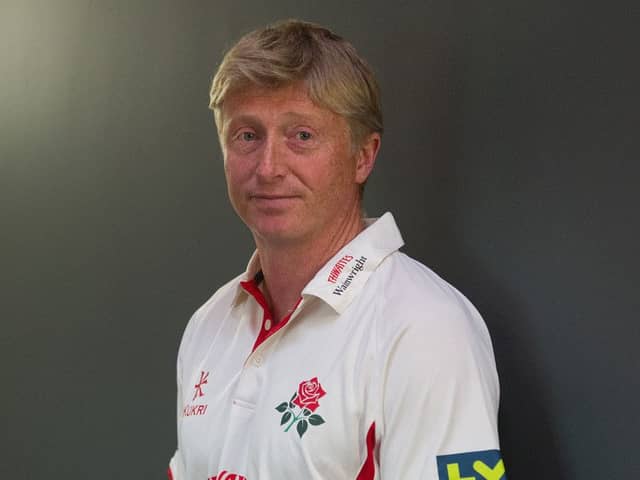 Lancs' head coach Glen Chapple