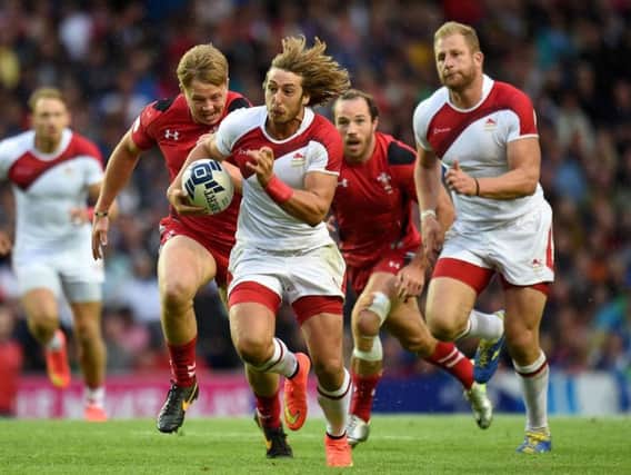 Dan Bibby is back in rugby sevens action this weekend