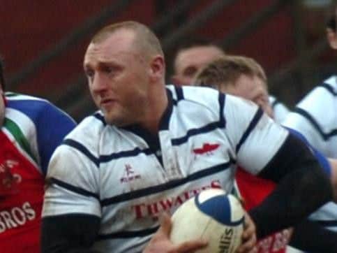 Karl Long in action for Preston Grasshoppers
