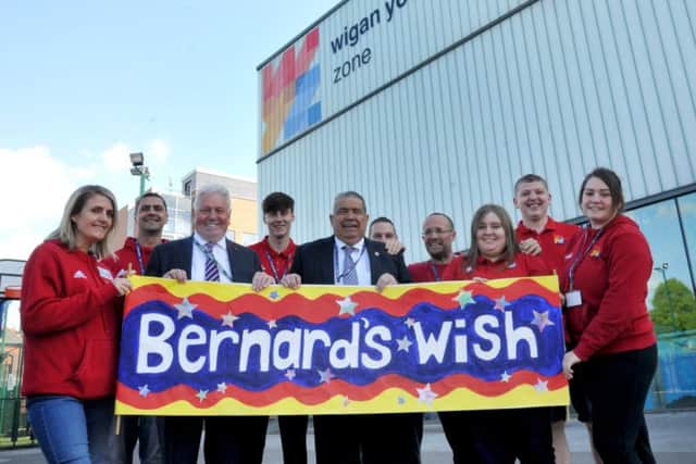 The launch of Bernard's Wish