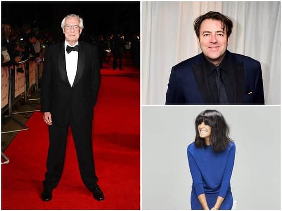 Barry Norman, Jonathan Ross and Claudia Winkleman