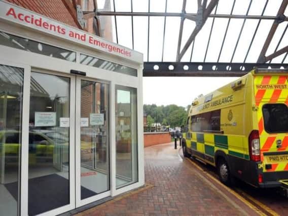 Wigan accidents and emergencies department