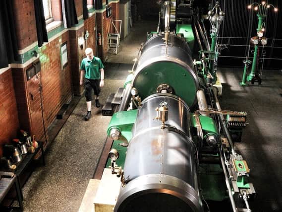 Trencherfield Mill's steam engine