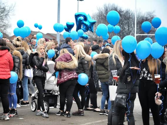Hundreds gathered to honour Billy