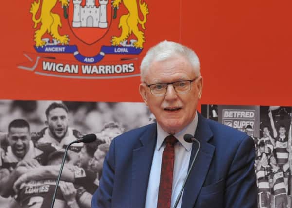 Wigan chairman Ian Lenagan