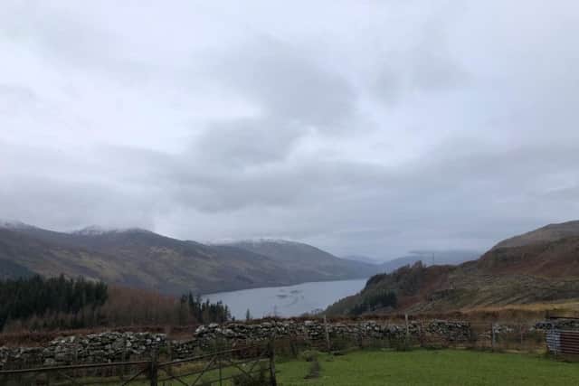 Walk a little way up the hill for views like this over Loch Earn