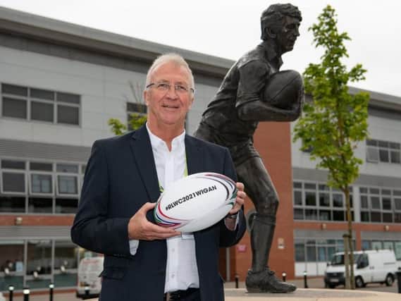 Council leader David Molyneux is hoping Wigan and Leigh will be hosts for the Rugby League World Cup 2021