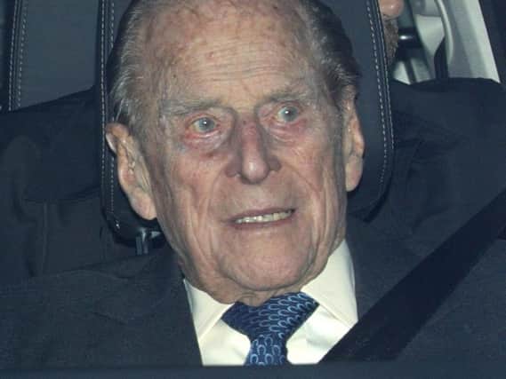 The Duke of Edinburgh, who was involved in a road accident recently