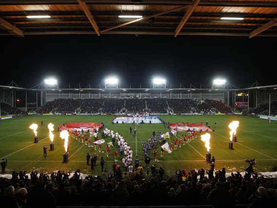 There were fireworks on Super League's opening night