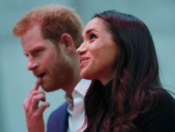 The Duchess of Sussex, pictured, has been targeted by internet trolls