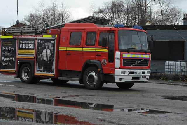 The fire service will investigate the cause of the blaze today