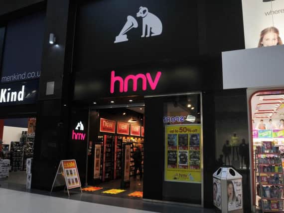 HMV in the Grand Arcade