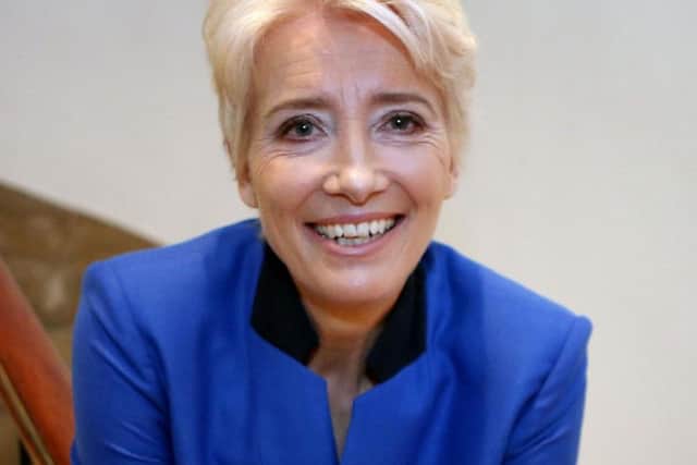 Emma Thompson also stars in the show