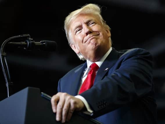 US presidentDonald Trump