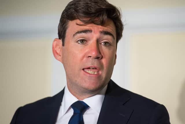 GM Mayor Andy Burnham