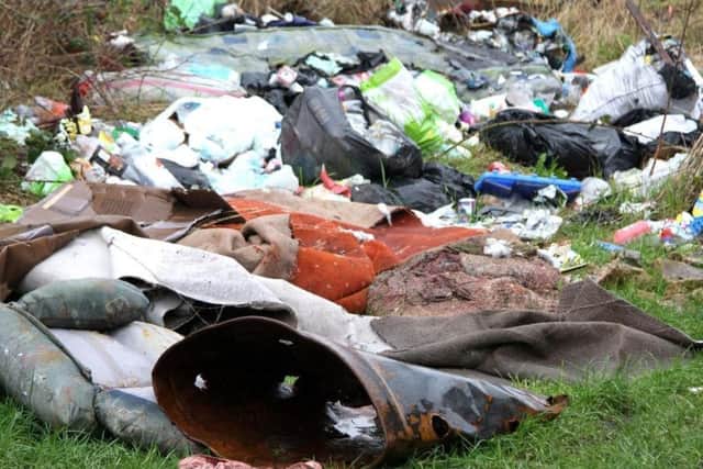 The council is cracking down on fly-tipping