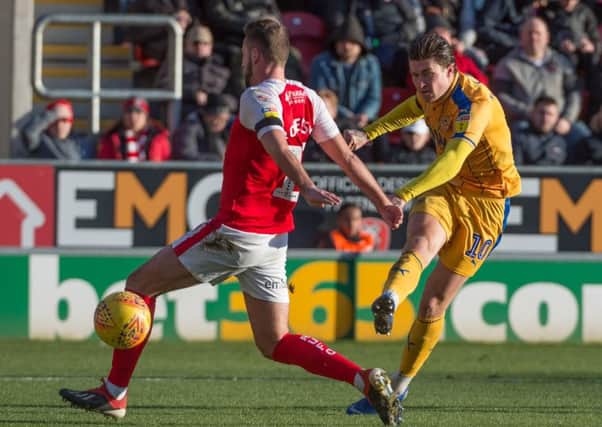 Josh Windass scores against Rotherham