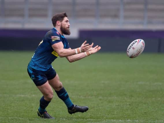 Jarrod Sammut was banned for two games for making contact with a referee during a friendly at Salford