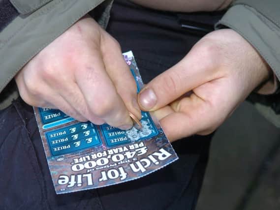 The law currently allows anyone over the age of 16 to purchase a scratchcard