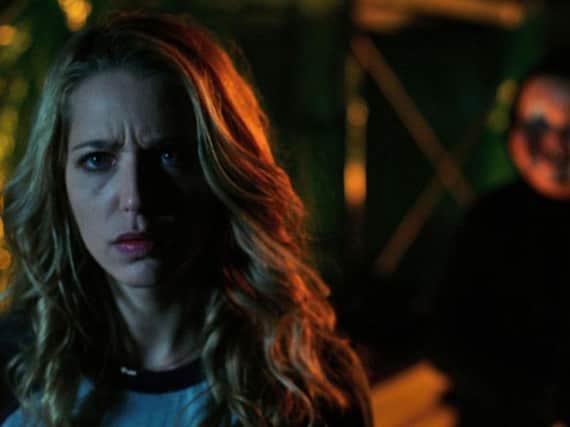Jessica Rothe reprises her role as Tree Gelbman in Happy Death Day 2U
