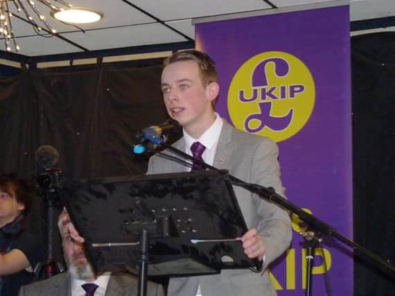 Sebastian Walsh is North West Regional Chairman at UKIP Young Independence in Wigan