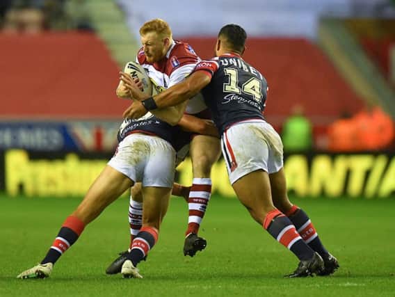 Joe Bullock takes on the might of Sydney Roosters in the World Club Challenge
