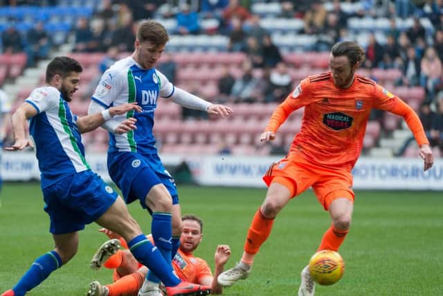 Lee Evans and Sam Morsy impressed against Ipswich