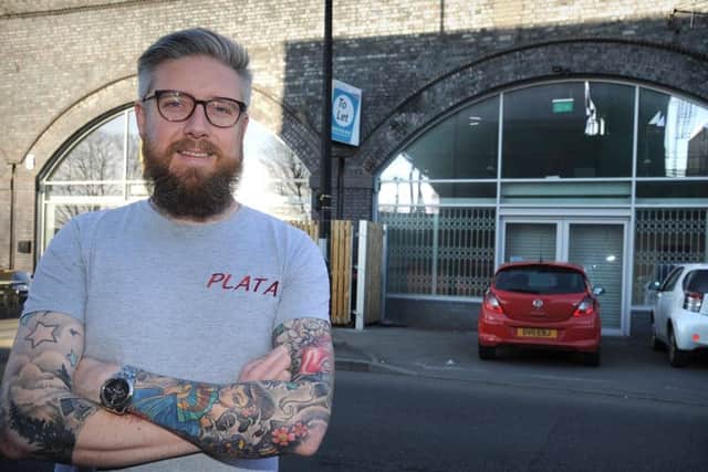 David Davies, who is planning to open tapas eatery Plata