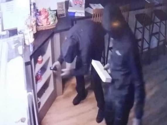 CCTV footage from Deli-icious