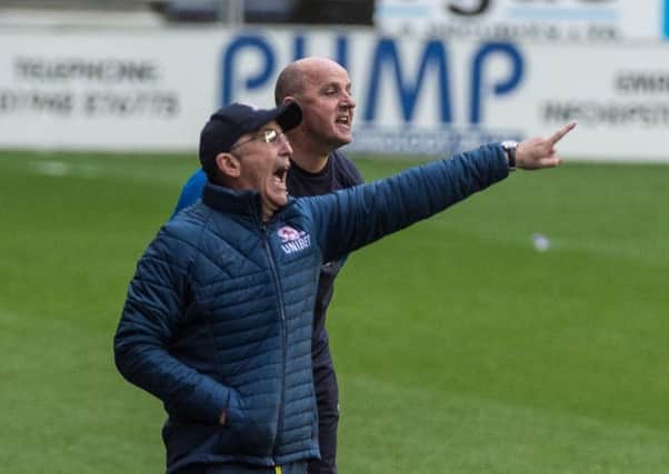 Tony Pulis, with Paul Cook