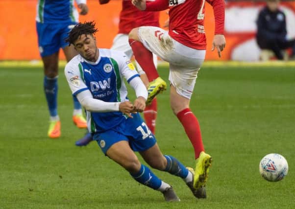 Reece James gets stuck in against Middlesbrough