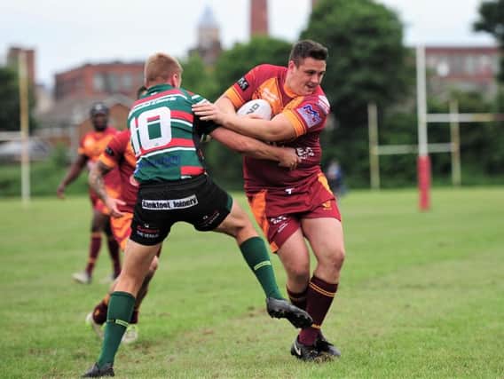 Wigan St Judes in action. Photo: Brian King