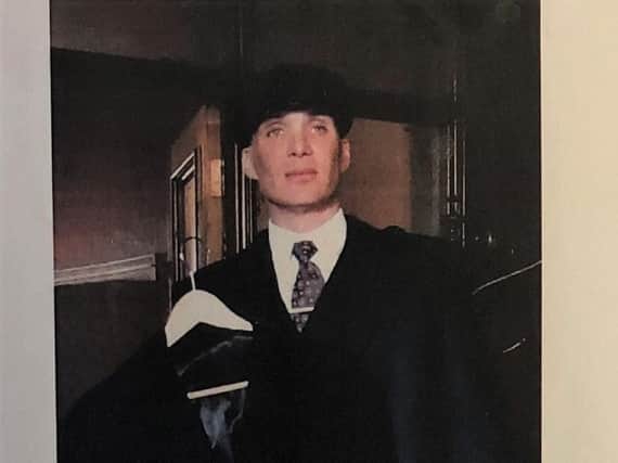 Cillian Murphy's coat and cap will be up for grabs at the ball