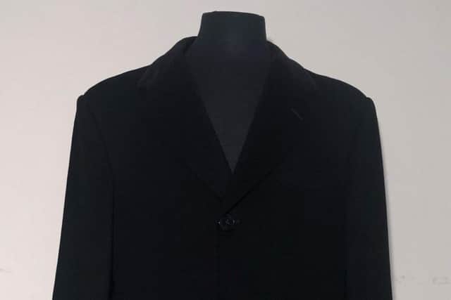 Cillian Murphy's coat, worn on the set of Peaky Blinders