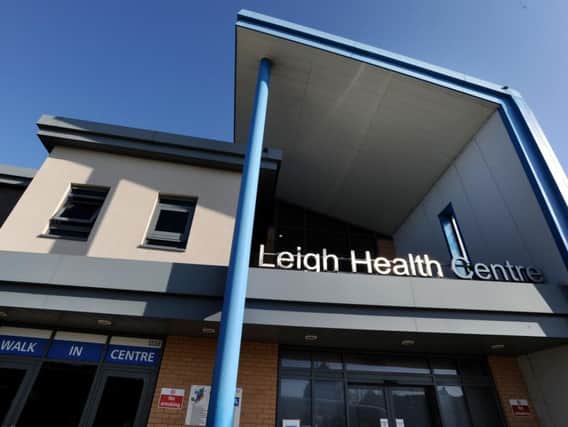 The walk-in centre in Leigh