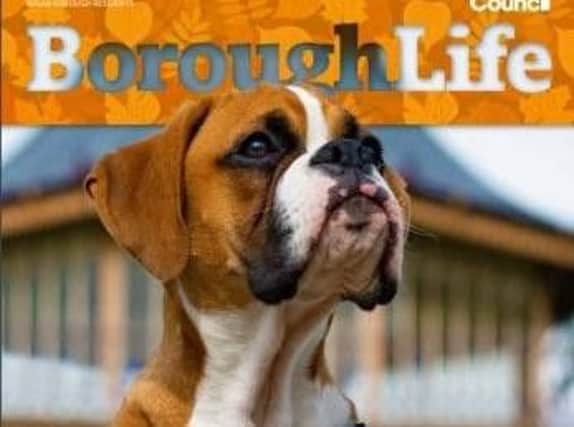 The "Borough Life" magazine costs 80,000 to print and distribute