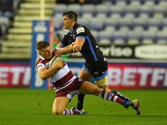 George Williams in action against Huddersfield last Friday