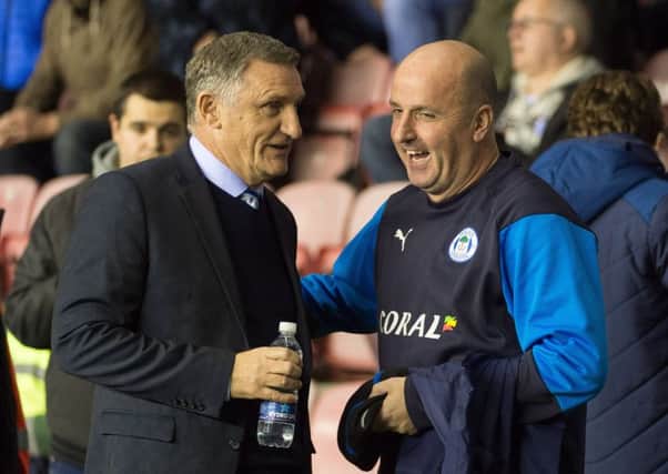 Paul Cook with Tony Mowbray