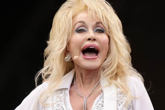 Dolly Parton performs