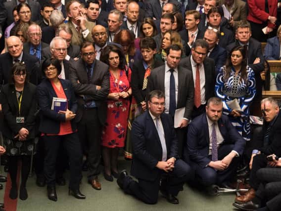 MPs before the vote (UK Parliament/Mark Duffy)