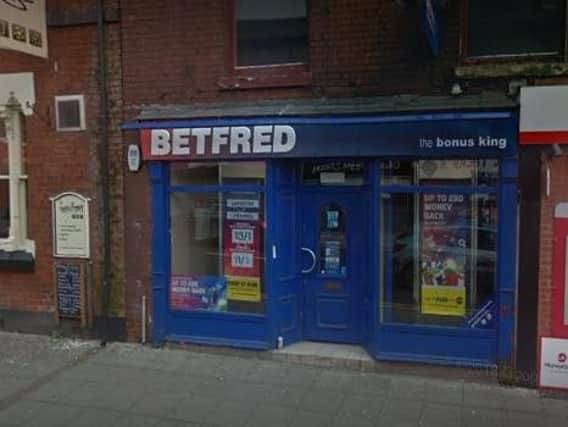 The Betfred shop in Hindley where David won the prize