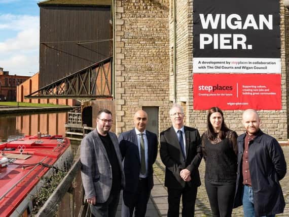 Wigan Council, Step Places and The Old Courts are working together to transform Wigan Pier