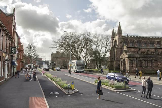 How the proposed scheme could look in Leigh