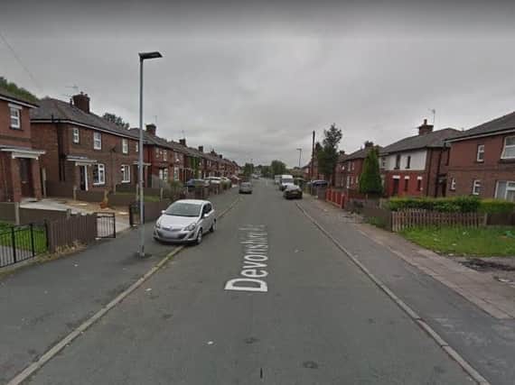 Emergency services were called to Devonshire Road on Sunday evening. Pic: Google Street View