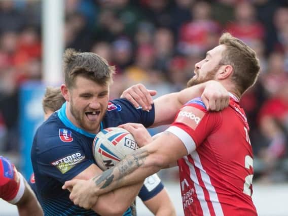 Joe Bullock was charged after the Salford game